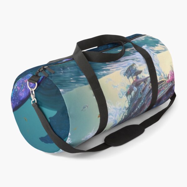 Item preview, Fantasy Water World Seascape Art 42 - Colorful Cartoon Travel designed and sold by Sunchaser World.