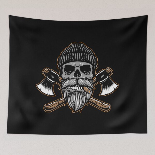 Item preview, Skull Lumberjack designed and sold by chomaruddin tri amboko.