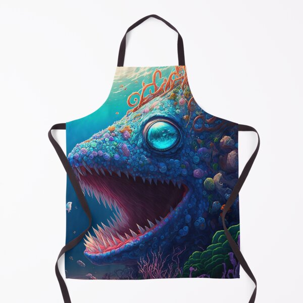 Item preview, Fantasy Water World Seascape Art 46 - Colorful Cartoon Travel designed and sold by Sunchaser World.