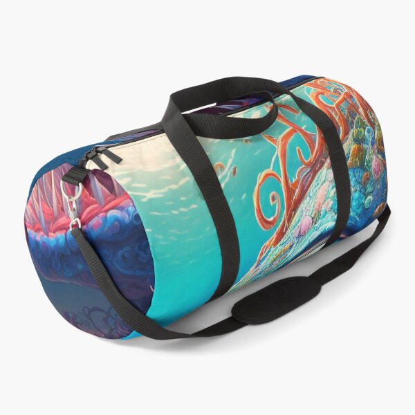 Item preview, Fantasy Water World Seascape Art 46 - Colorful Cartoon Travel designed and sold by Sunchaser World.