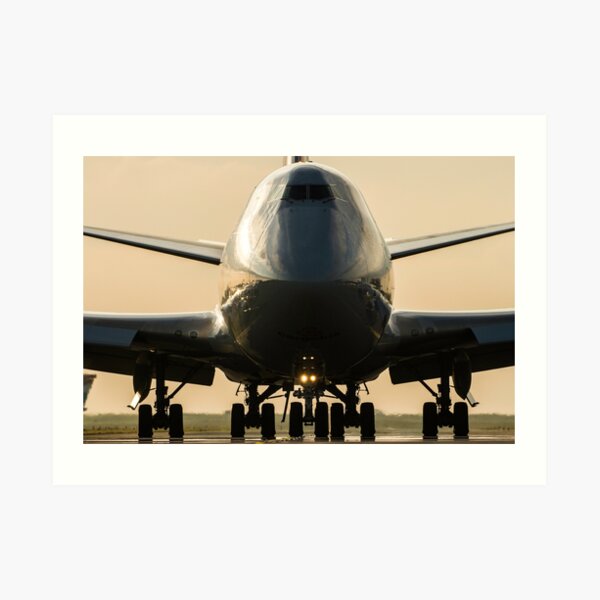 Boeing 747 Cargolux Art Print
