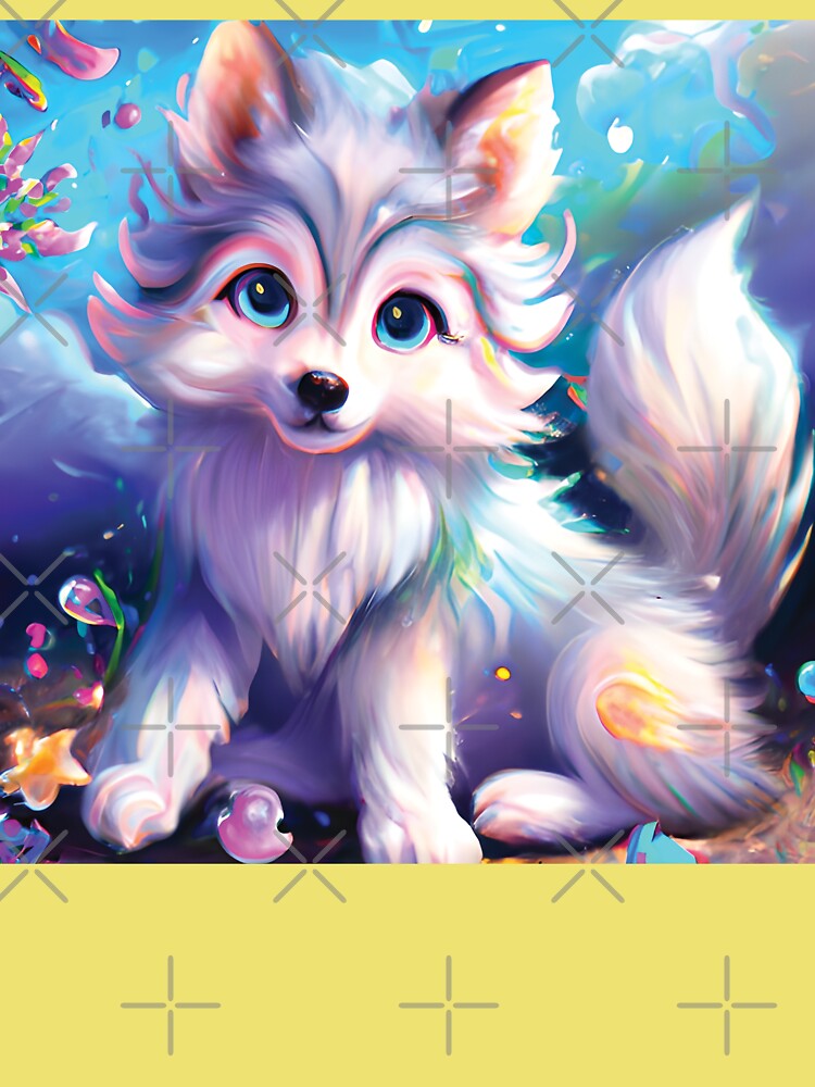 Cute tiny hyperrealistic Anime wolf from Pokemon. AI Generated. 25472632  Stock Photo at Vecteezy