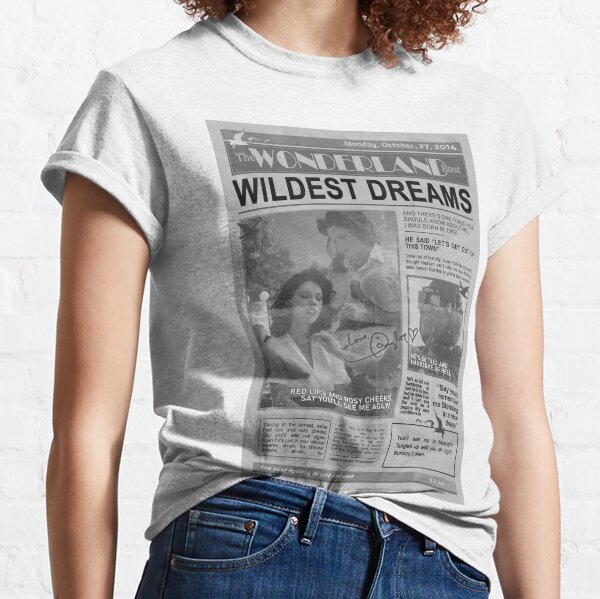 Wildest Dreams T-shirt Taylor Swift 1989 Shirt Red Lips and Rosy Cheeks Tee Taylor  Swift Shirt 