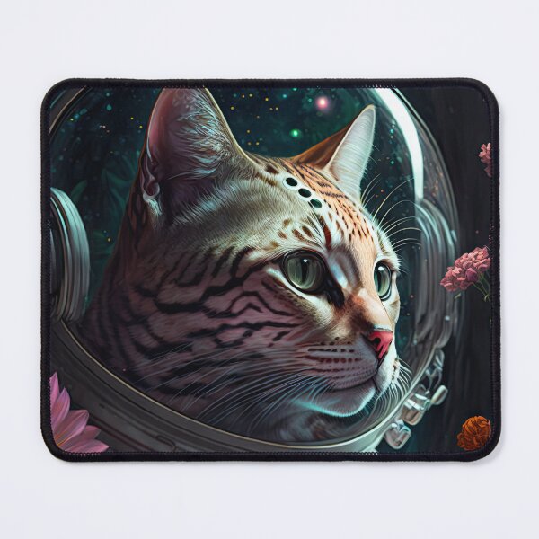 Item preview, Gerard The Bengal Cat Astronaut Cat Space Cat 4 designed and sold by idreamaboutcats.
