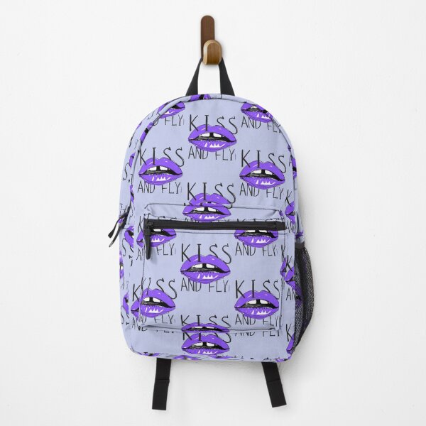 Item preview, KISS AND FLY / royal purple and lavanda designed and sold by Itsdomd.