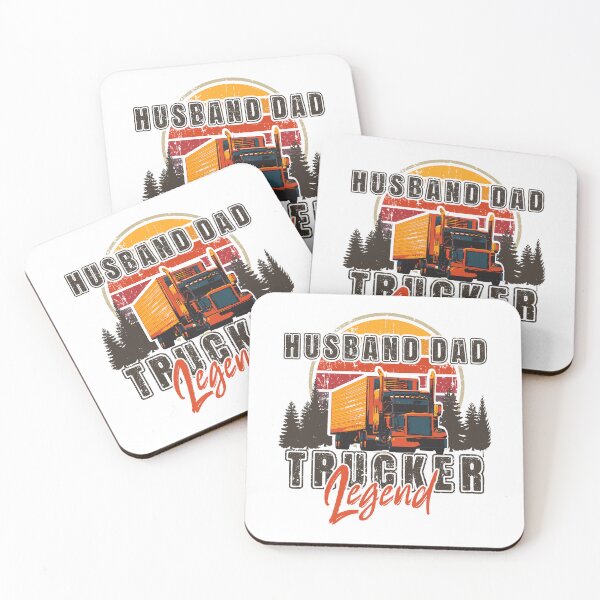 Item preview, Big loads rig trucker vintage, Husband Dad Trucker Legend designed and sold by HomeCoquette.