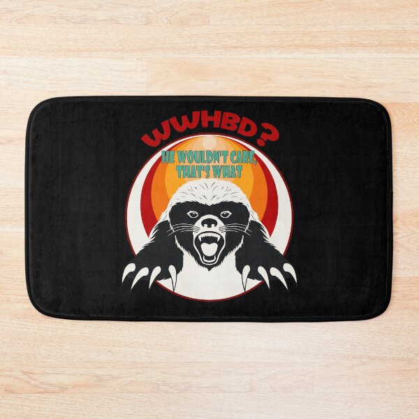 Item preview, WWHBD ? funny badger meme designed and sold by Deco-Design.