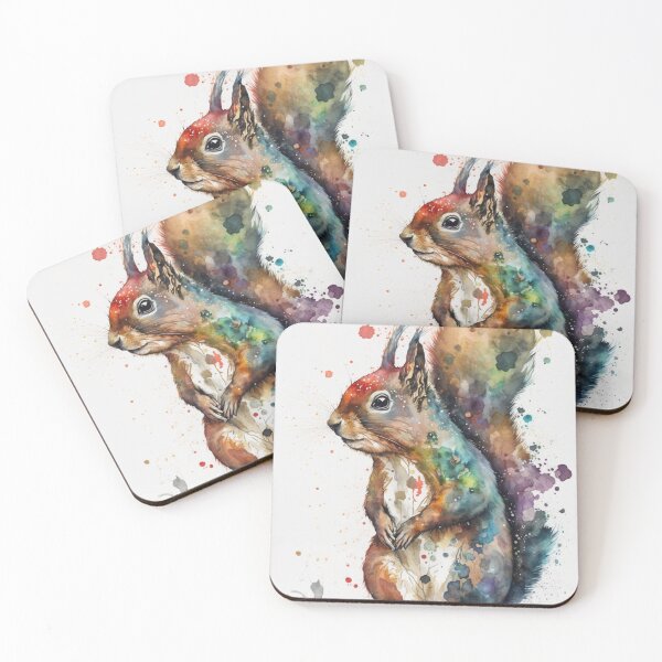 Item preview, Watercolors animals - The squirrel designed and sold by AB9-Designs.