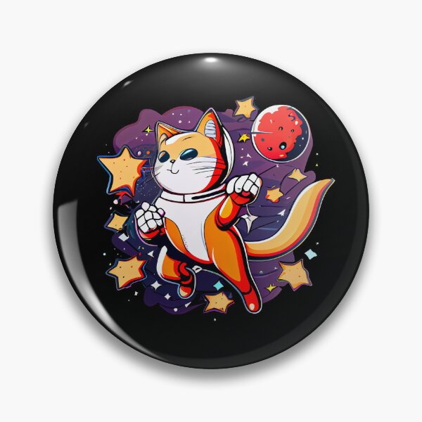 Item preview, Space Cat designed and sold by DreamerStore.