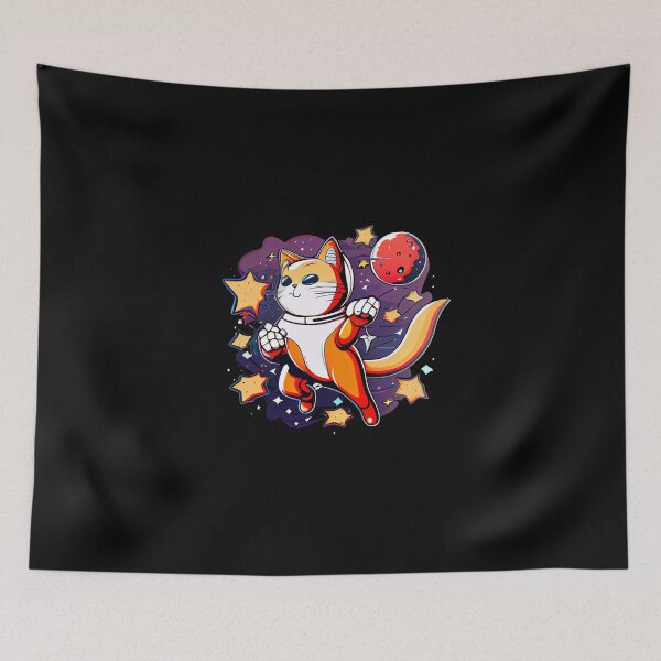 Item preview, Space Cat designed and sold by DreamerStore.