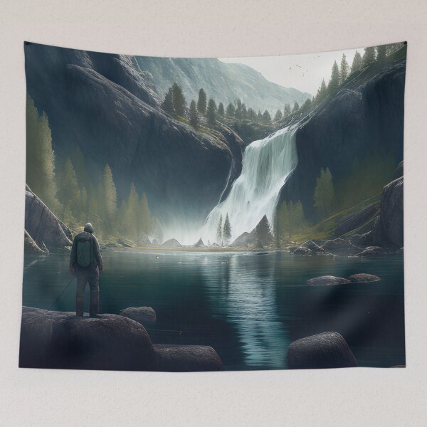Item preview, Waterfall Angler designed and sold by D3monic.