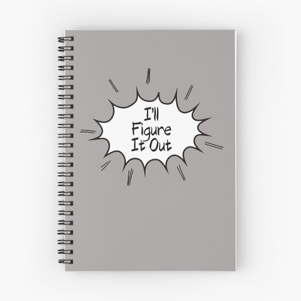 Item preview, I'll Figure It Out - comic book exclaimation designed and sold by IFIOgirl.