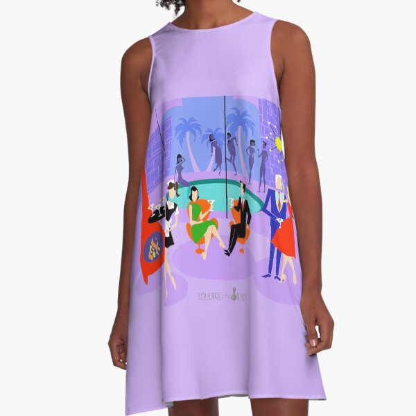 Item preview, Retro Tropical Cocktail Party  designed and sold by StrangeLilOnion.
