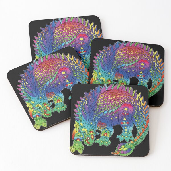 Item preview, multi-color dragon designed and sold by Ahimsazen.