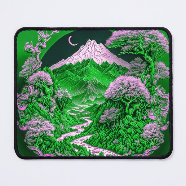 Item preview, Landscape Chinese Japanese style Rinpa painting sticker designed and sold by PhiloSophyEye.