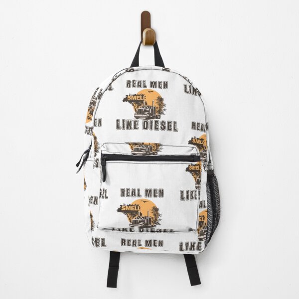Item preview, Real men smell like diesel, Husband Dad Trucker Legend designed and sold by HomeCoquette.
