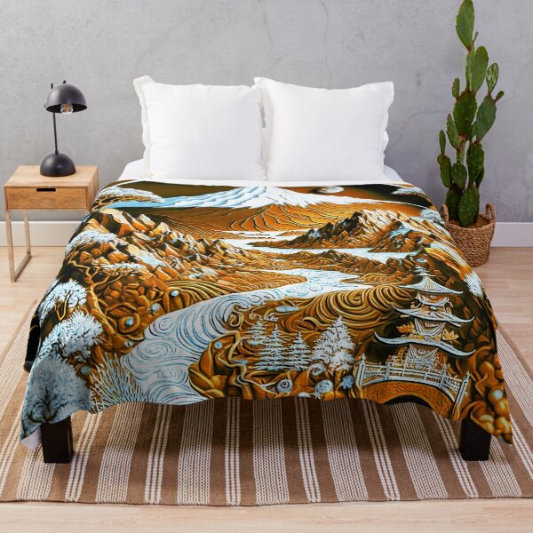 Item preview, Landscape  Chinese Japanese style Rinpa painting sticker designed and sold by PhiloSophyEye.