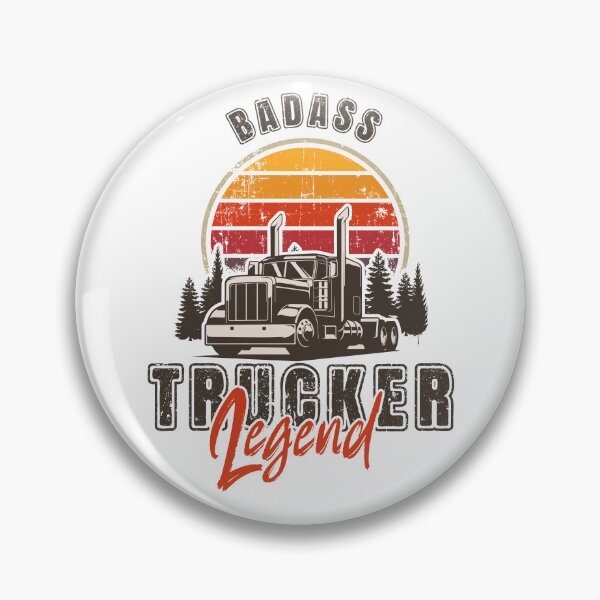 Item preview, Badass Trucker Legend designed and sold by HomeCoquette.
