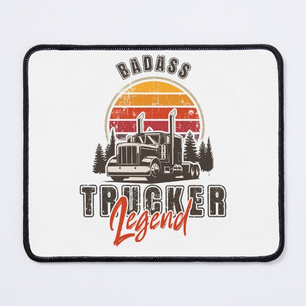 Item preview, Badass Trucker Legend designed and sold by HomeCoquette.