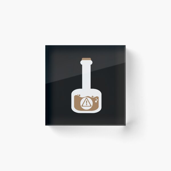 Item preview, Warning Potion designed and sold by dannyjar.