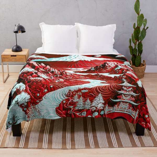 Item preview, Landscape  Chinese Japanese style Rinpa painting sticker designed and sold by PhiloSophyEye.