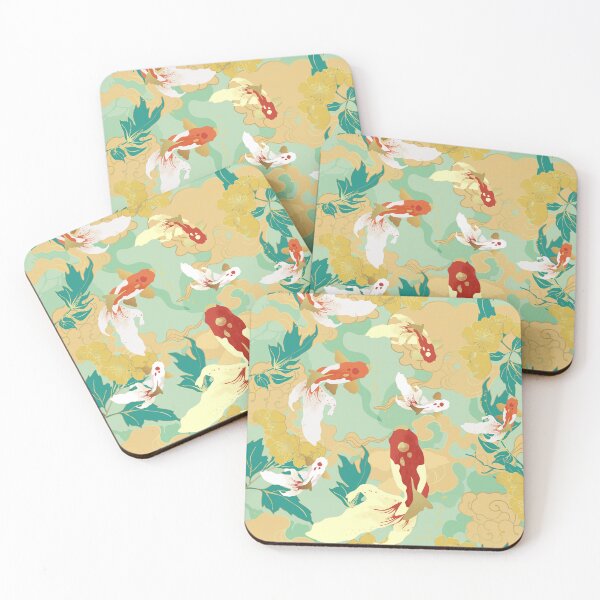 Item preview, traditional classical auspicious cloud  koi designed and sold by UnaWu533.