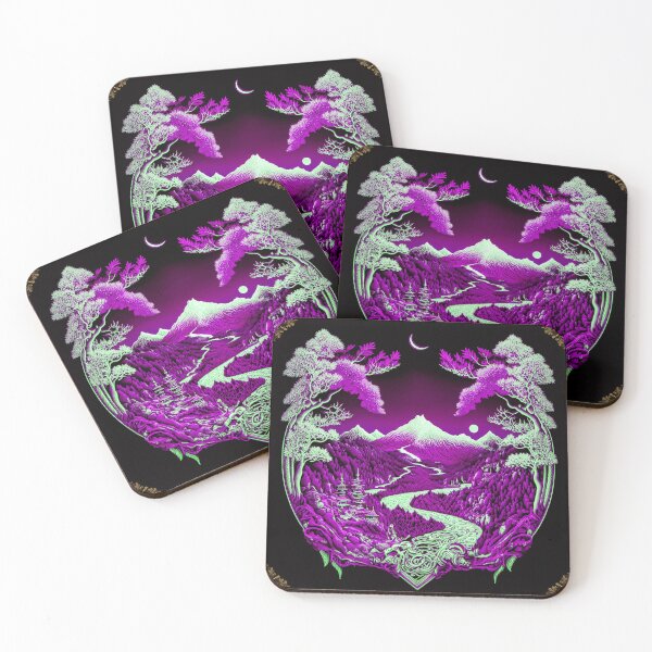 Item preview, Landscape  Chinese Japanese style Rinpa painting sticker designed and sold by PhiloSophyEye.