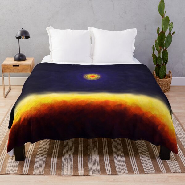 Item preview, A distant Future, abstract earth and sun, environment designed and sold by TreeEgg.
