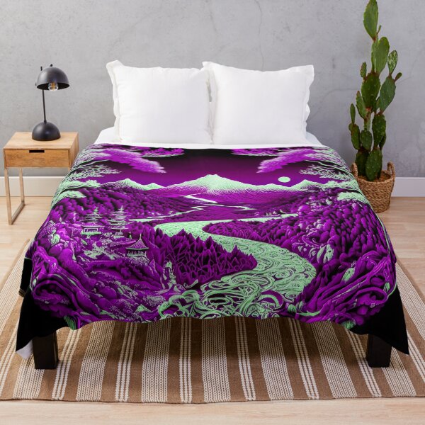 Item preview, Landscape  Chinese Japanese style Rinpa painting sticker designed and sold by PhiloSophyEye.