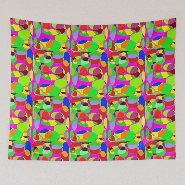 Item preview, Colourful circular patterns for pets designed and sold by santoshputhran.
