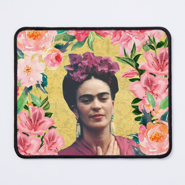 Item preview, Frida Kahlo Pink Yellow designed and sold by Muycote.