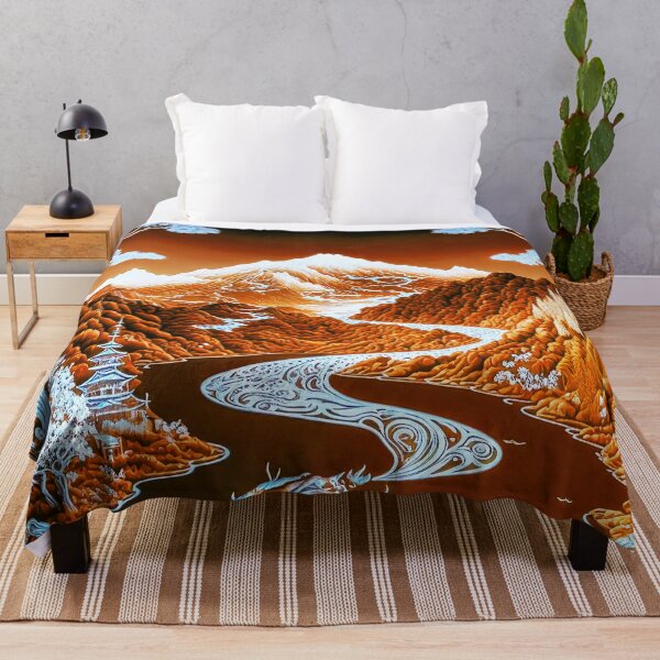 Item preview, Landscape  Chinese Japanese style Rinpa painting sticker designed and sold by PhiloSophyEye.