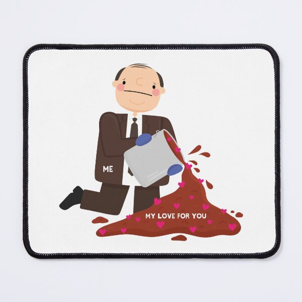 Item preview, The Office Kevin Chili Valentine designed and sold by cutermelon.