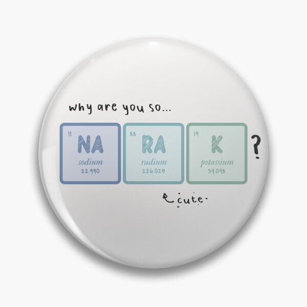 Item preview, why are you so... sodium, radium, potassium?  designed and sold by Pinu92.
