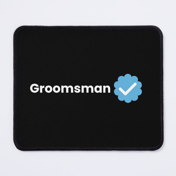 Item preview, Groomsman (white) designed and sold by Allyoudois.