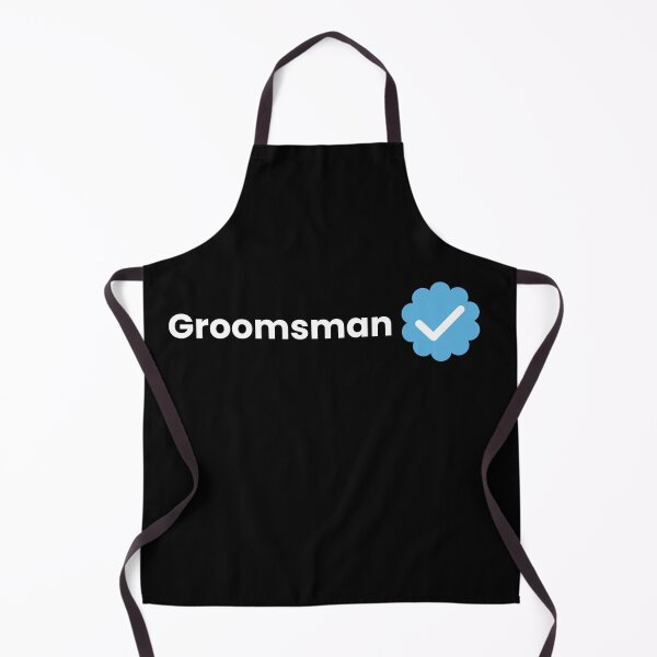 Item preview, Groomsman (white) designed and sold by Allyoudois.