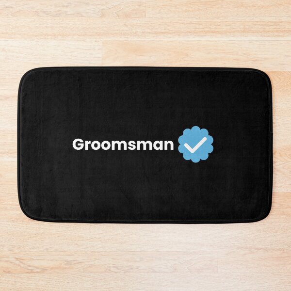 Item preview, Groomsman (white) designed and sold by Allyoudois.