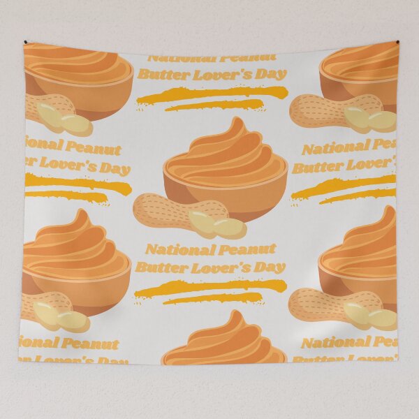 Item preview, Happy National Peanut Butter Lover's Day designed and sold by Simo0455.