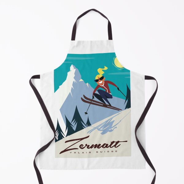 Item preview, Zermatt Ski Poster designed and sold by GAGodel.