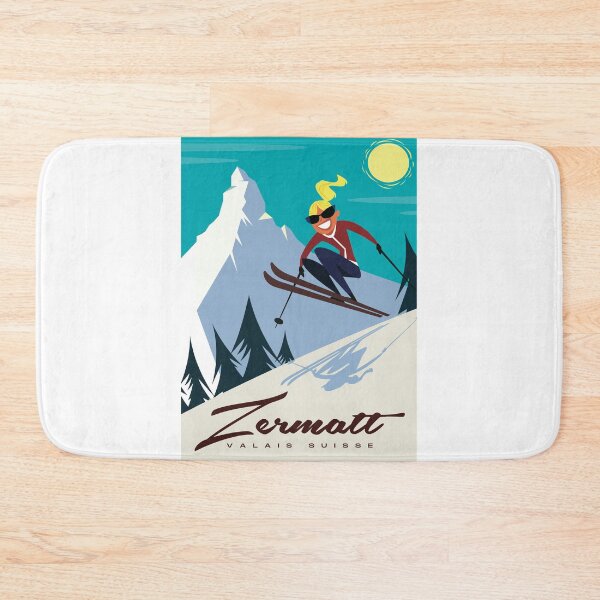 Item preview, Zermatt Ski Poster designed and sold by GAGodel.