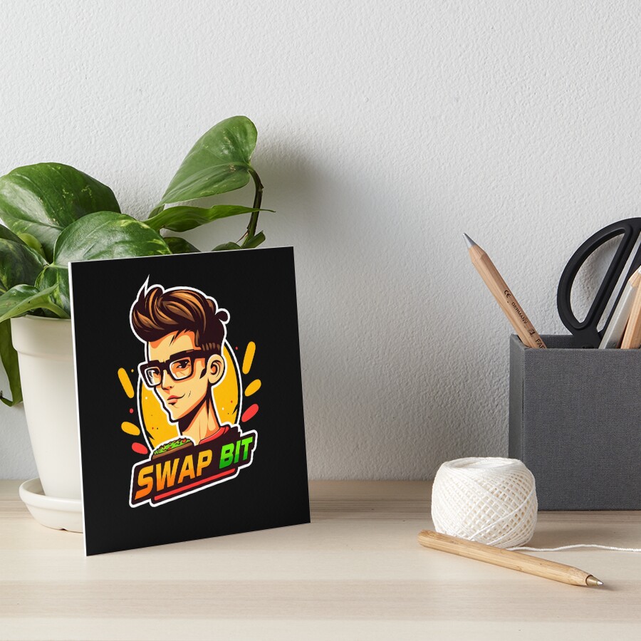 Item preview, Art Board Print designed and sold by SWAPBit.
