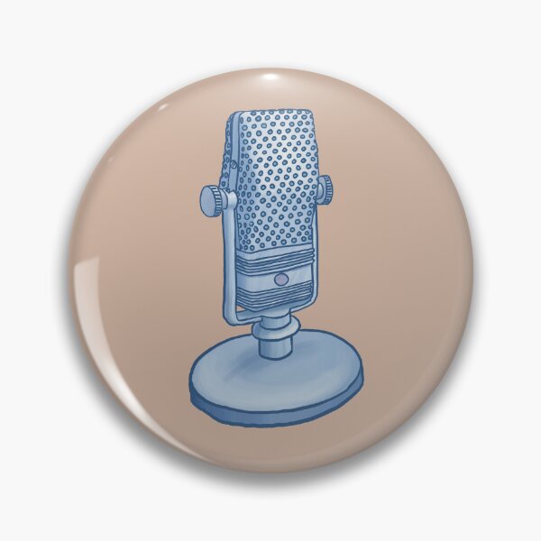 Item preview, Retro microphone  designed and sold by ElectronicCloud.
