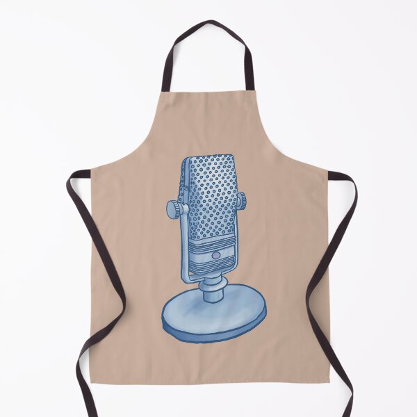 Item preview, Retro microphone designed and sold by ElectronicCloud.