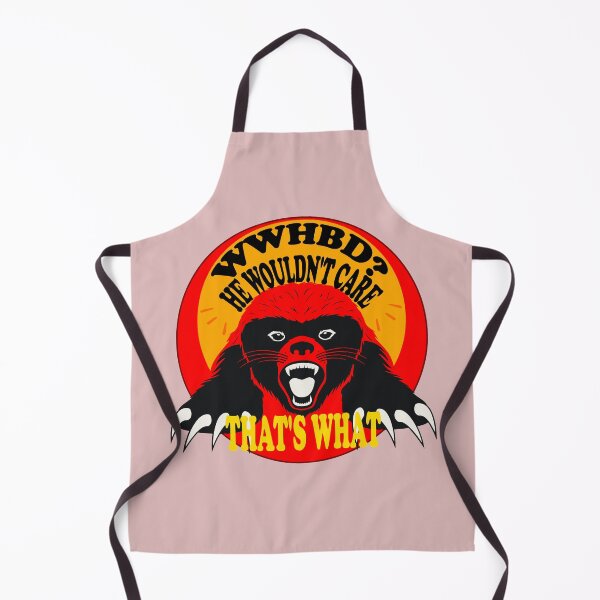 Item preview, WWHBD ? angry red badger meme designed and sold by Deco-Design.