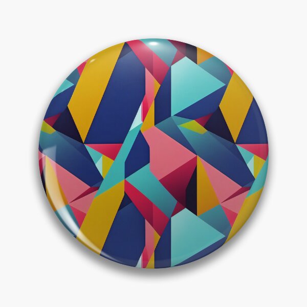 Item preview, Vibrant geometric decor pattern designed and sold by Dise37.