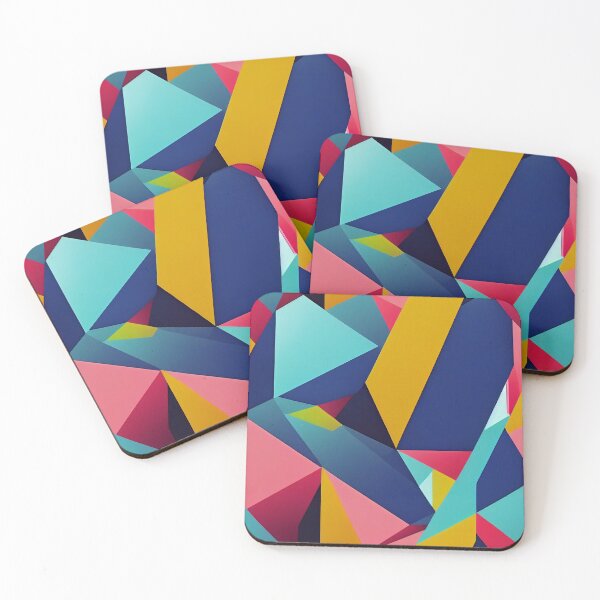 Item preview, Vibrant geometric decor pattern designed and sold by Dise37.