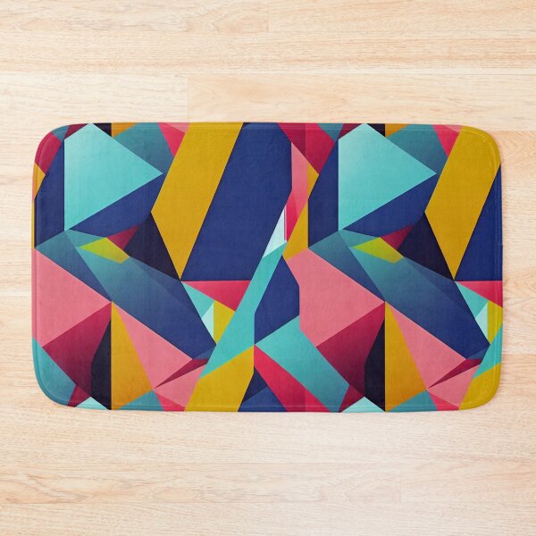 Item preview, Vibrant geometric decor pattern designed and sold by Dise37.