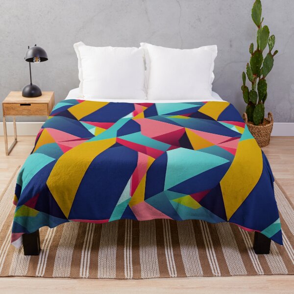 Item preview, Vibrant geometric decor pattern designed and sold by Dise37.
