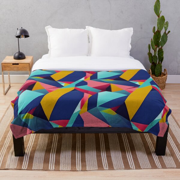 Item preview, Vibrant geometric decor pattern designed and sold by Dise37.