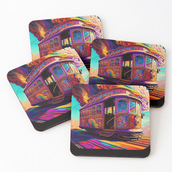 Item preview, San Francisco Cable Car v2 (no text) designed and sold by ai-datamancer.